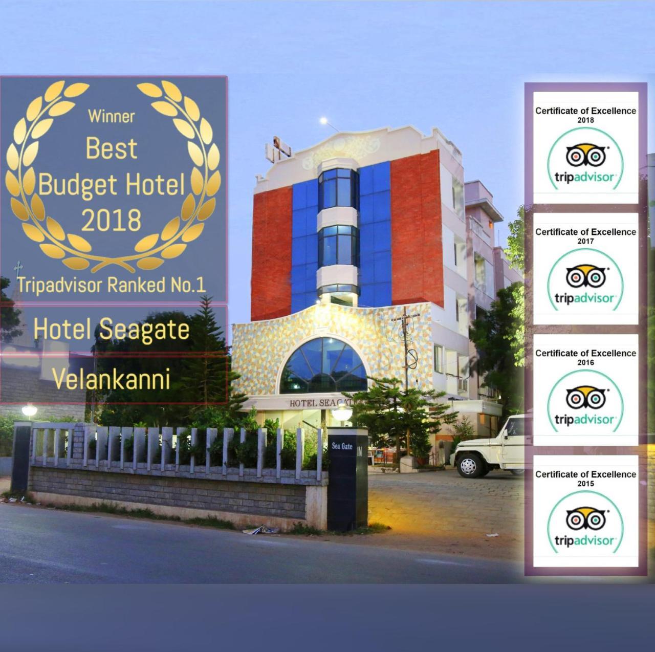 Hotel Seagate Velankanni Exteriör bild
